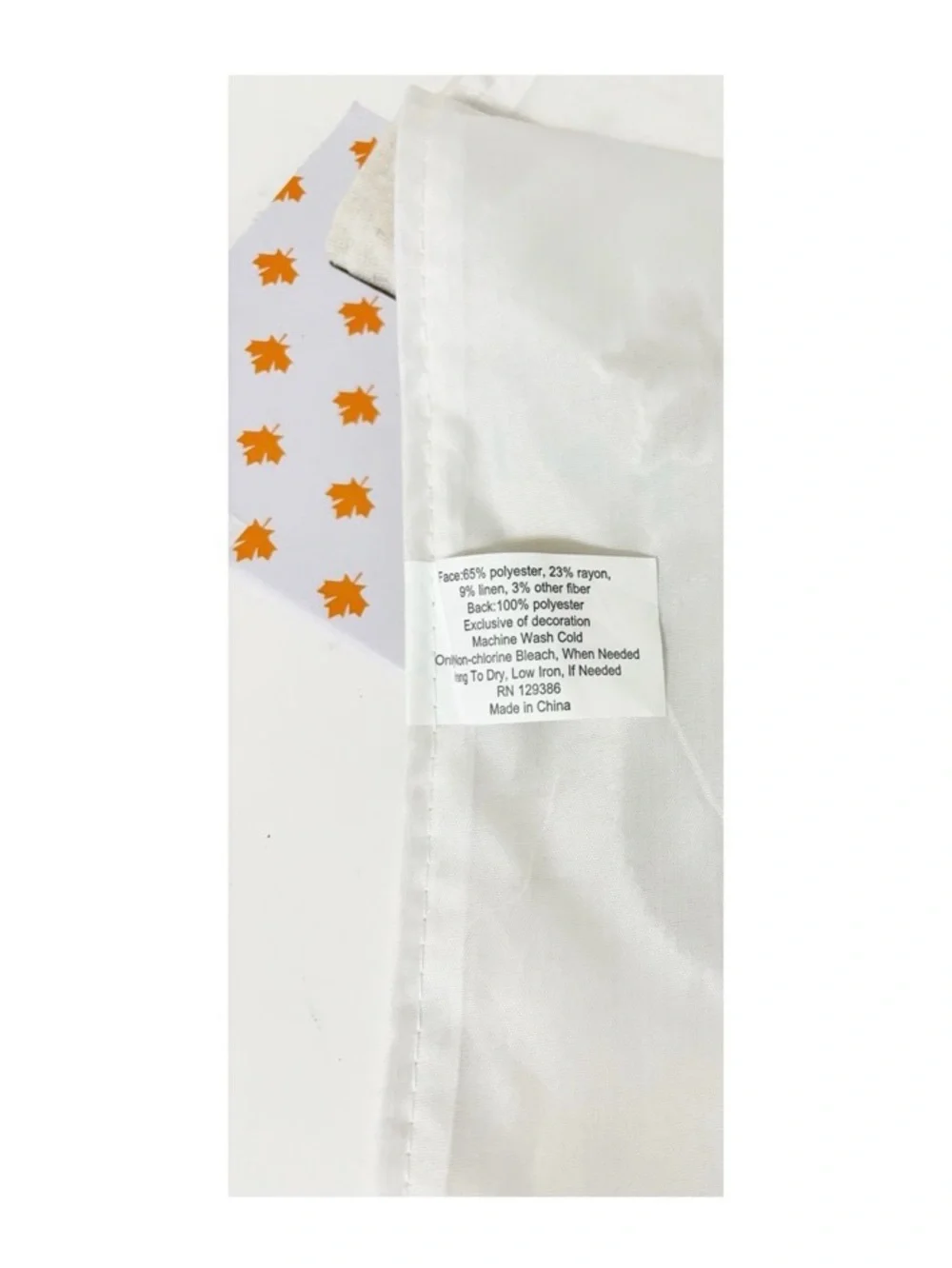 FALL Table Runner with Pumpkins Entwined in Rope,  Holiday Decor, New, 14